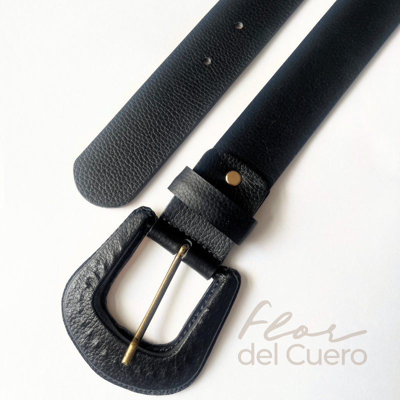 CINTURÓN JULIANA 4CM CM HEB FORRADA
