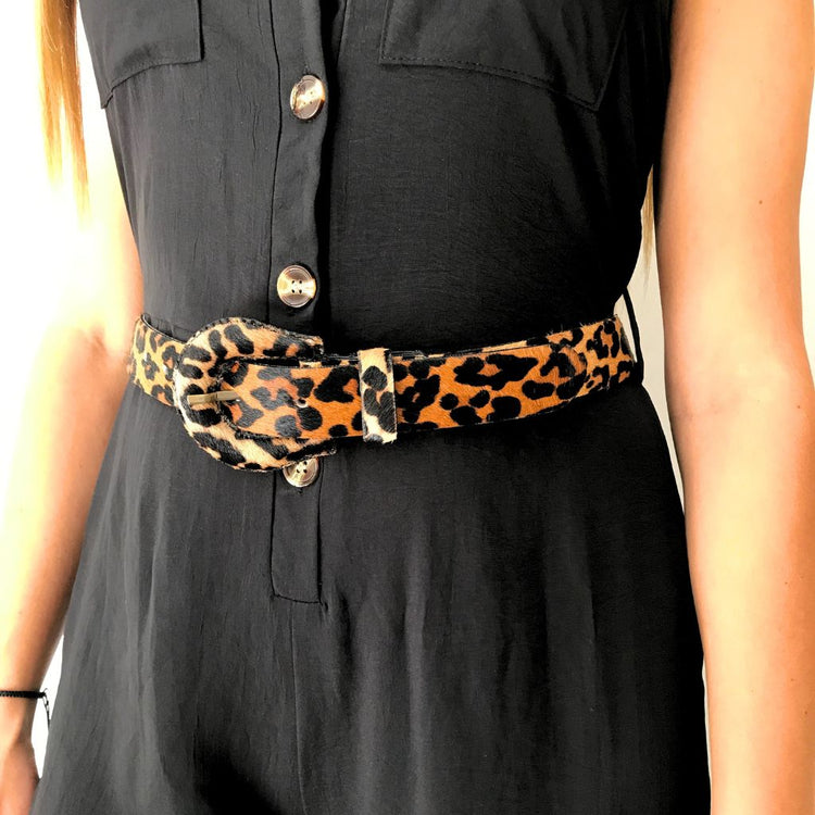 Cinturones animal print